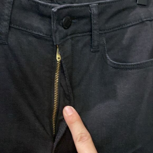 old navy forever fit 36 black jack raw hem Skinny Jeans - Picture 6 of 12